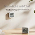 XIAOMI 3 Mijia Smart Temperature Humidity Sensor Mini 0C-60C Range Bluetooth 5.0 High Precision Compact Hygrometer with LCD Display and Wall Sticker