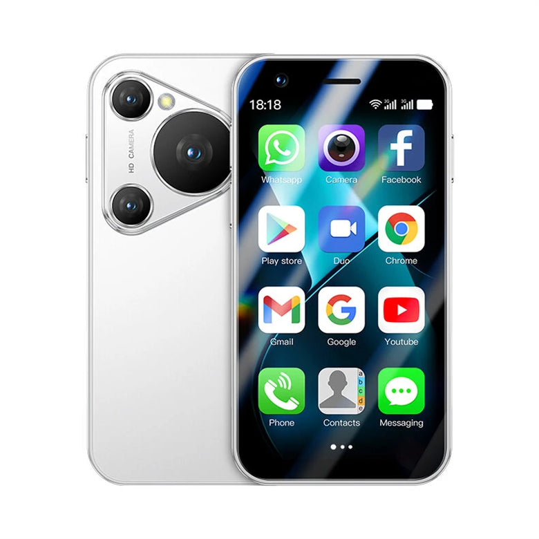 SOYES P70 Pro Max Mini 3.0 Inch 1GB RAM 16GB ROM 2000mAh Dual SIM Card WiFi Face unlock Android 8.1 3G Quad Core Mobile Phone