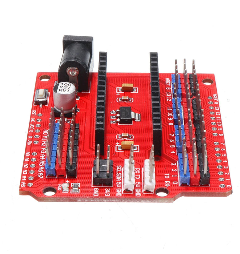 Funduino Nano Expansion Board + ATmega328P Nano V3 Improved Version