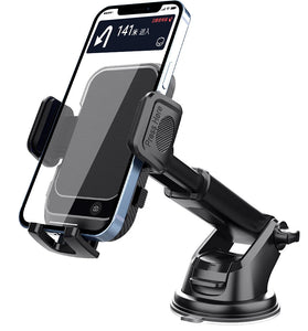 3-7 Inch Screen Car Dashboard Mobile Phone Navigation Holder Car Mobile Phone Holder with Retractable Suction Cup