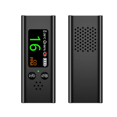 Carbon Monoxide Tester XYZ-123 Electrochemical Test 0-999 PPM CO Monitor TFT Screen USB Type-C Fast Charging Long Battery Life