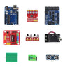 UNOR3 Four-wheel Intelligent Mini Vehicle 4WD bluetooth Remote Control DIY Smart Robot Kit Speed Measurement Tracking Obstacle Avoidance
