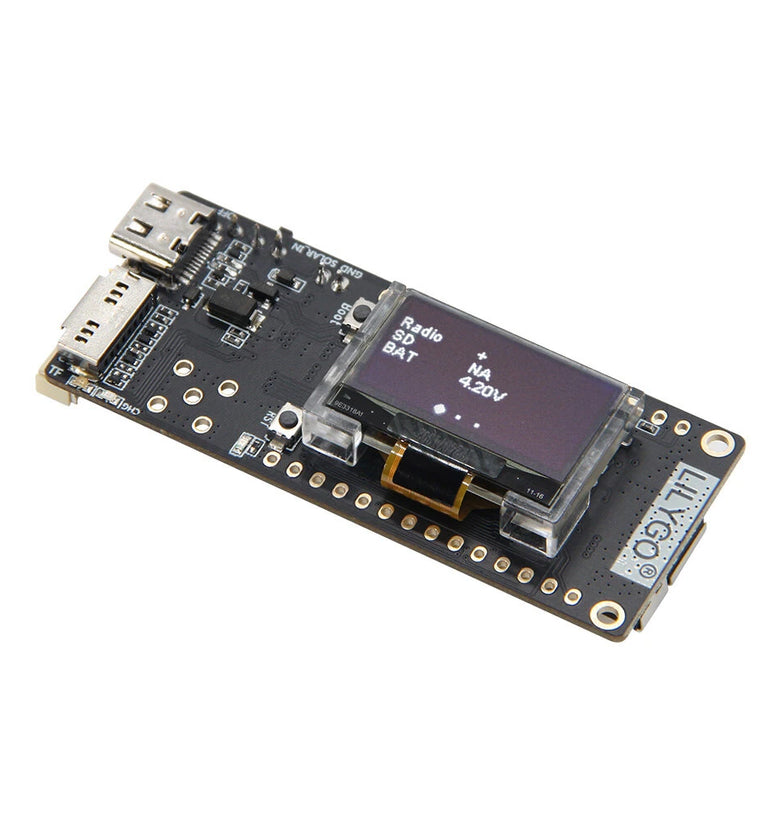 LILYGO T3-S3 ESP32-S3 LoRa WiFi Bluetooth Module 0.96 OLED Display 4MB Flash 2MB PSRAM Long Range Communication
