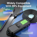 ANESOK 2K HD WiFi Endoscope Camera Waterproof 8.0MM Inspection Camera 1/5/10M Dual Lens USB Borescope Type C for Car for Android Smartphone
