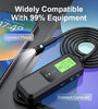 ANESOK 2K HD WiFi Endoscope Camera Waterproof 8.0MM Inspection Camera 1/5/10M Dual Lens USB Borescope Type C for Car for Android Smartphone