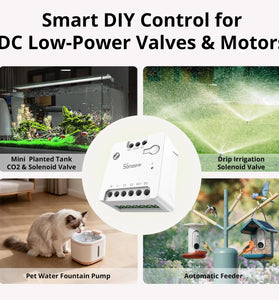 SONOFF MINI-ZBD MINI Dry Zigbee3.0 Dry Contact Smart Switch Output with NO/NC Support Flexible AC & DC Power Works with Zigbe Hub