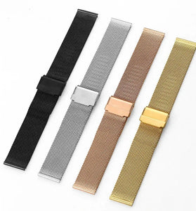 22mm Quick Release Steel Mesh Belt Replacement Strap for Zeblaze Smart Watch