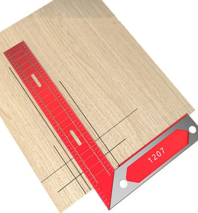 12 Inch 16 Inch Woodworking Square Aluminum Framing Mitre Square Ruler for Leveling and Measuring Rafter Ruler