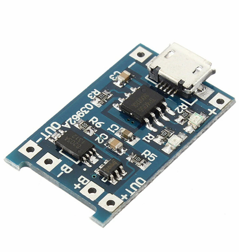 USB Lithium Battery Charger Module Board with Charging and Protection Integration Board