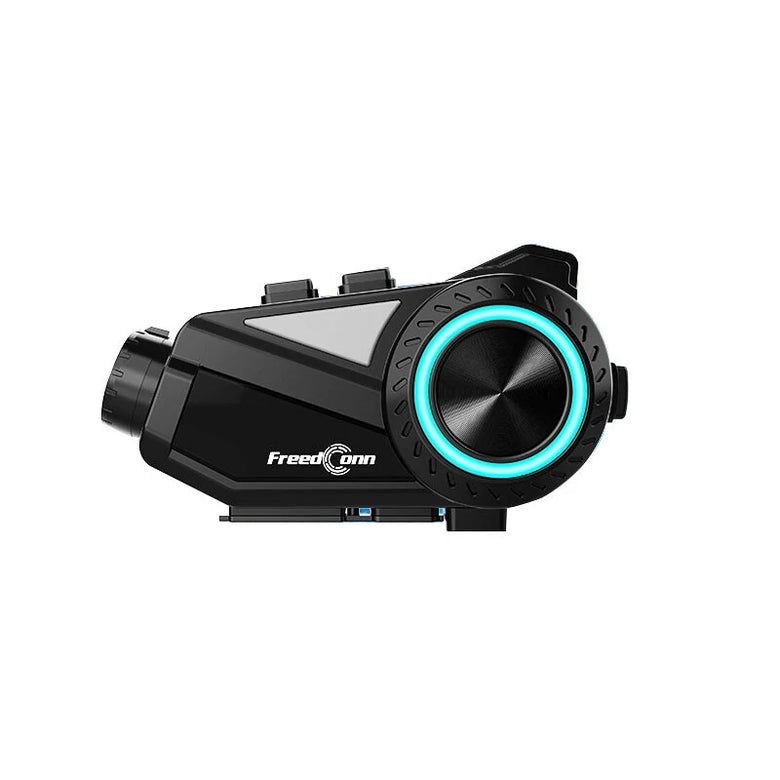 Freedconn 1000m Motorcycle Dash Cam Intercom 6 Person Group Tallk bluetooth Headset Helmet Recorder WiFi App Motorbike Motor Auto DVR Headphone R3