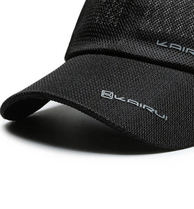 Spring Summer Breathable Mesh Baseball Caps for Men Women Outdoor Sports Fishing Driving Adjustable Casual Hats Sunscreen Hat