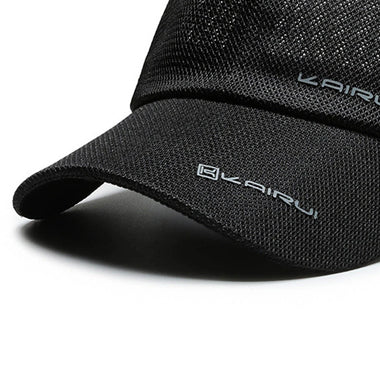 Spring Summer Breathable Mesh Baseball Caps for Men Women Outdoor Sports Fishing Driving Adjustable Casual Hats Sunscreen Hat