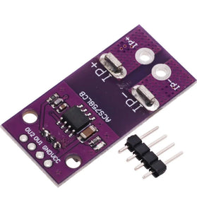ACS758LCB-050B/100B/200B-PFF-T 50A 100A 200A Hall Current Sensor Module Linear Analog AC DC 3.3V-5V For Arduino RC Model Connector