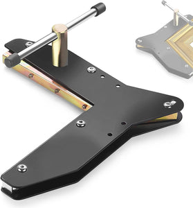 Woodworking Miter Clamp Max Corner Clamp Gauge Heavy Steel Solid Brass Black Woodworking Tool for Door Window Casing Photo Frame Crafting Tight Miter Joint Assembly