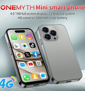 SOYES M17 Pro Mini 4-inch Android 12.0 2GB+16GB/3GB+64GB Dual SIM Card 2000mAh 5MP HD Camera Facial Recognition 4G Smartphone