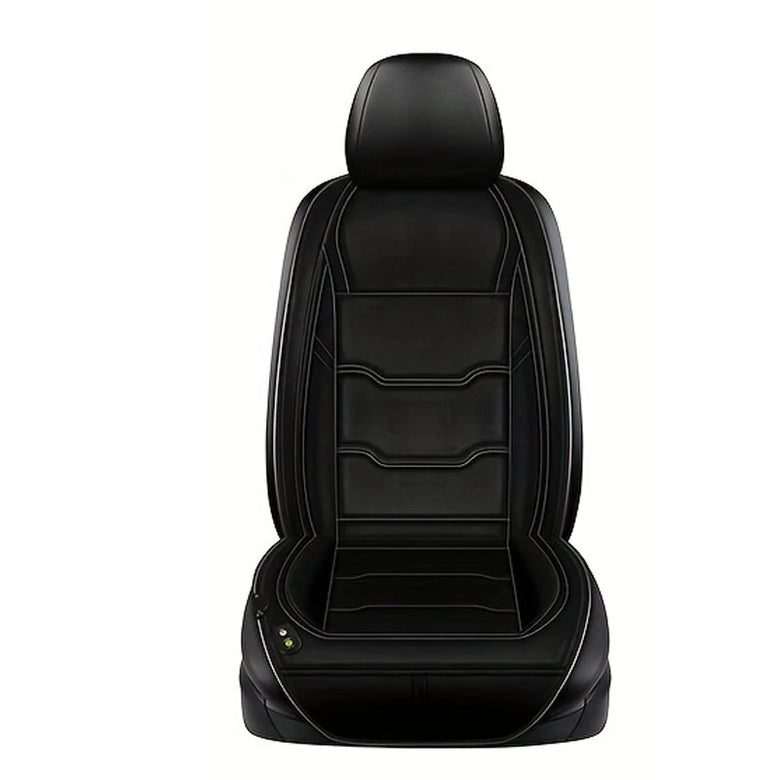 Car Heated Seat Cushion Plush Seat Electric Heated Pad for Winter Automotive Heating Pad Rapid Heating  Intelligent Temperature Control 12V 24V