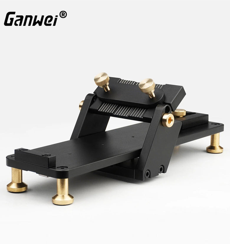 Ganwei MG0-000-0070 Knife Sharpening Tool Adjustable Blade Holder Linear Guide Rail Fits 53mm Width 20mm Thickness