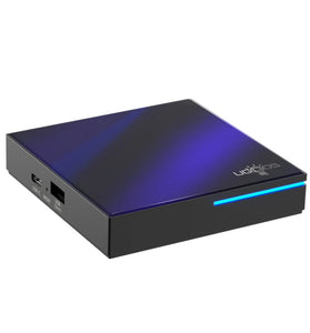 Ugoos SK2 Google Streaming TV Box 4K 60FPS HDR10+ Dolby Vision Atmos Android TV 12 4GB DDR4 32GB eMMC WiFi6 BT5.2 Chromecasts Built-In Premium Media Player for 4K HDR Streaming Dolby Atmos Home Entertainment Cinema