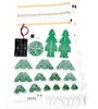 3D DIY Christmas Tree Kit with LED Flashing Lights Electronics Soldering Circuit Training Parts