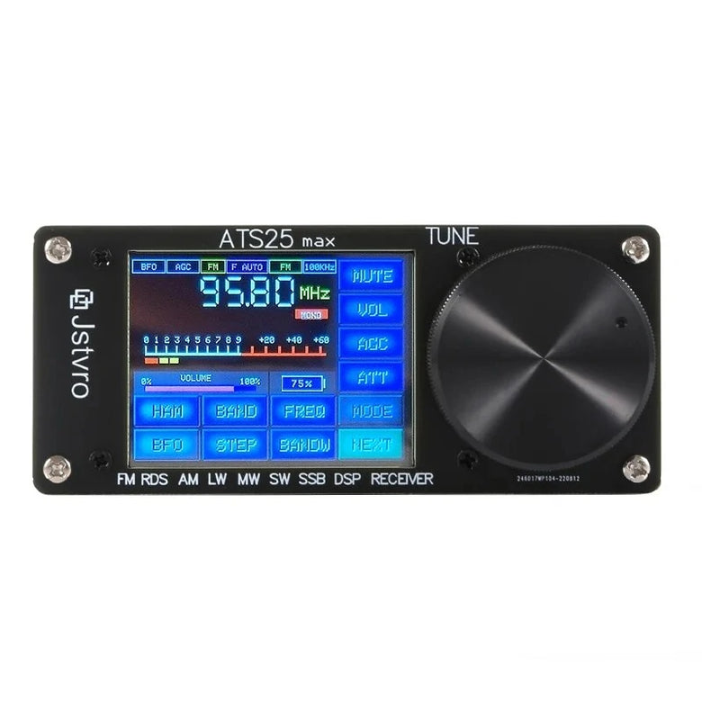 ATS-25 Max Si4732 All Band Radio Receiver FM AM LW MW SW SSB DSP Receiver + 2.4