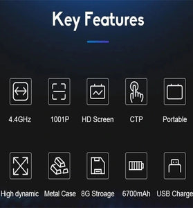 SV4401A 50KHz-4400MHz Vector Network Analyzer 7 inch Touch Screen 100db Dynamic NanoVNA Vector Network Analyzer