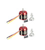 2 PCS Racerstar BR2826 1290KV 2-4S Brushless Motor For RC Models