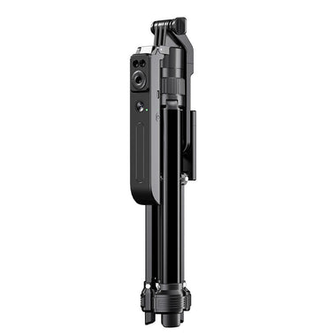 C17 Mobile Selfie Stick with Tripod 360 Rotary AI Facial Tracking Aluminum Alloy Wide Angle Live Broadcast Shooting Camera Three-pin Selfie Stick