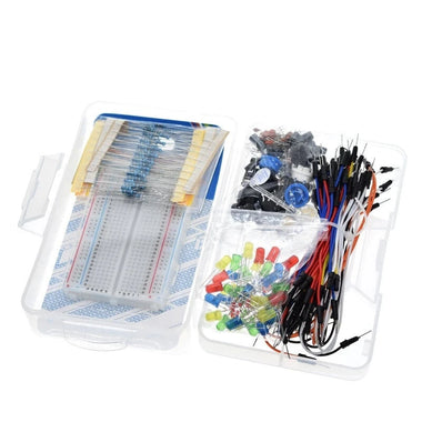 400 Hole Breadboard Electronic Components Set For Arduino Resistor LED Capacitor Jumper Wires  Breadboard resistor Kit with Retail Box