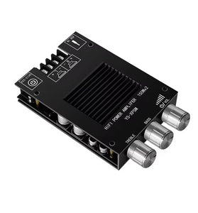 YS-XPSM 150Wx2 TDA7498E Stereo Treble Bass Adjustment bluetooth 5.0 Audio Power Amplifier Board Module Dual Channel Heat Sink APP Control