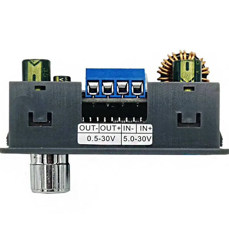 ZK-4KX CNC DC DC Buck Boost Converter CC CV 0.5-30V 4A Power Module Adjustable Regulated Power Supply for Solar Battery Charging