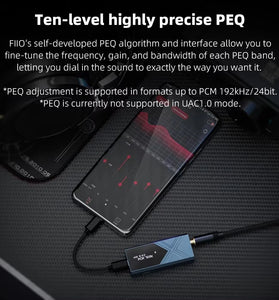 FiiO KA17 Hi-Res Audio HIFI Decoder Portable USB DAC AMP Desktop Headphone Amplifier Dual ES9069Q 3.5mmm 4.4mm for Android iOS