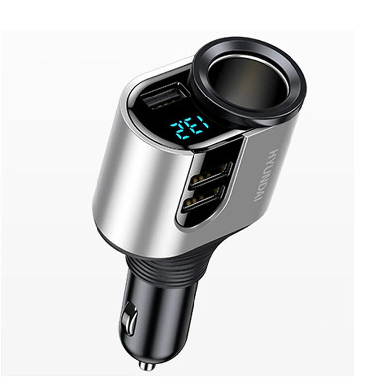 PD30W+80W+100W Car Fast Charger LCD Screen Dispaly Compatible with 100W/66W/40W/22.5W Super Fast Charge