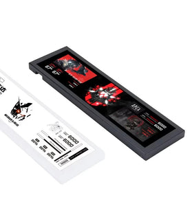 8.8 Inch USB Secondary Screen Type C Connect NO High Definition Multimedia Interface-compatible Display 1920*480 IPS LCD CPU RAM GPU Monitor Without AIDA64