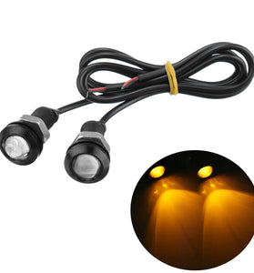 2PCS 9W 12V 5730 Eagle Eye 18MM LED Light DRL Daytime Running Backup Lights