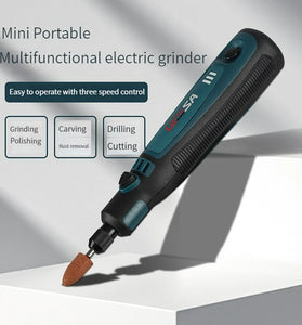 Engraving Pen Wireless Electric Grinder Set Rechargeable Mini Grinder Micro Rotary Tool Jade Carving 5000-10000-15000r/min