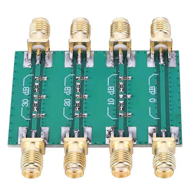 RF Fixed Attenuator SMA Double Female Head Radio Frequency Fixed Attenuator Module Board DC-4.0GHz