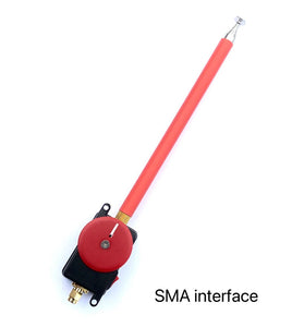GAWANT V3.0B Shortwave Telescopic Antenna 5-30MHz 3 Adjustable Modes Low Noise SMA BNC Connector Portable FT8 CW Voice