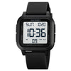 SKMEI Square Large Screen Men Sports Electronic Watch Waterproof Watch Night Light Digital Wrist Watches, Suitable For Boys And Girls, Birthday Gift