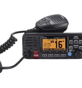 IC-M330 IC-M330G VHF Walkie-Talkie Marine Transceiver 25W With GPS IPX7 Waterproof Over 10KM Range Compact Lightweight Aluminum Alloy Clear Audio Backlit LCD Communication Radio