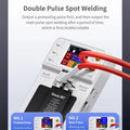QianLi Macaroon Integrated Spot Welding Machine Max All Parameters Settable Color Screen Support Double Pulse spot Welding