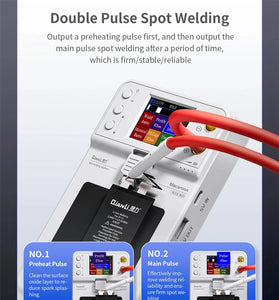 QianLi Macaroon Integrated Spot Welding Machine Max All Parameters Settable Color Screen Support Double Pulse spot Welding