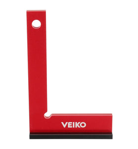 VEIKO Aluminum Alloy 150X100MM Square Ruler 90 Degree Right Angle Ruler With Solid Wide Base Check Tool Verticality Accurately