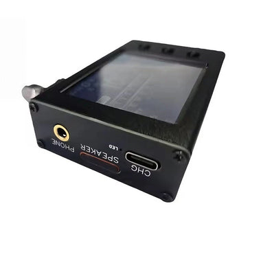 Portable All Band Shortwave Radio Receiver AM FM LW MW SW TEF6686 2.8 inch IPS Touch Screen Aluminum Alloy Case ESP32 Bluetooth WiFi 5000mAh Rechargeable DSP USB Type C SMA Antenna Stereo Speaker Headphone Jack