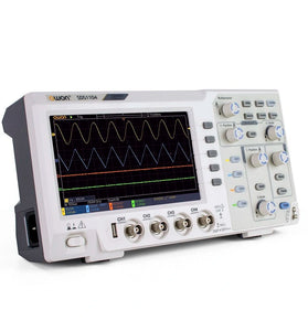 OWON SDS1104 Oscilloscope 100MHz Bandwidth 4-Channels 1GS/s Sample Rate 7 Inch High Resolution LCD for Electronic Circuit Debugging and Testing