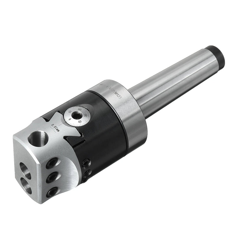 MT3 Shank F1-12 Boring Head Set Carbon Steel 12mm Boring Bar 0.001