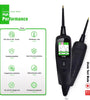 JDiag P100 Automotive Car Circuit Tester Power 12V/24V Electric Circuit Tester Car Diagnostic Tool TFT Screen Voltage Resistance Multilingual Support 2M Extension Cable