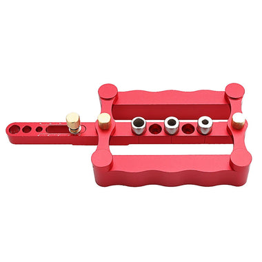 ENJOYWOOD Self Centering Dowelling Jig Metric Dowel 6/8/10mm Punch Locator Drilling Tools for Woodworking