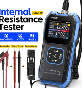 FNIRSI HRM-10 18650 Battery Voltage Internal Resistance Tester High-precision Trithium Lithium lron Phosphate Battery Test