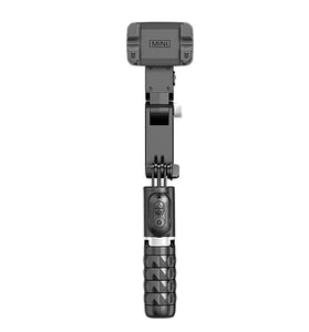 ToKQi Q18 Handheld Mobile Phone Gimbal Stabilizer bluetooth Selfie Stick Holder with Fill Light for iPhone Huawei Xiaomi