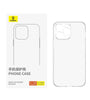 Baseus Simple Series Transparent Mobile Phone Case for iPhone 16 Pro Max Shockproof Protective Mobile Cover with Airbag for iPhone 16 Plus Oil-resistant Soft TPU Silicone Shell